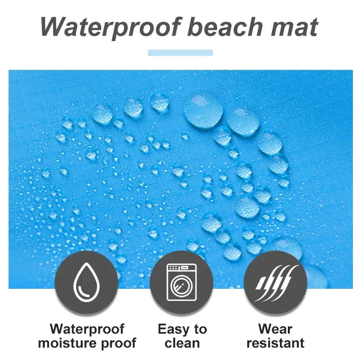 Waterproof outdoor mat 200x140 cm | Bowlift
