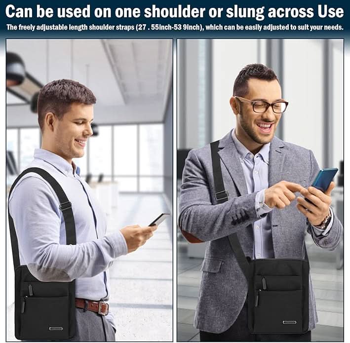 BowLift | Waterproof Men's Shoulder Bag with Anti-Theft Design
