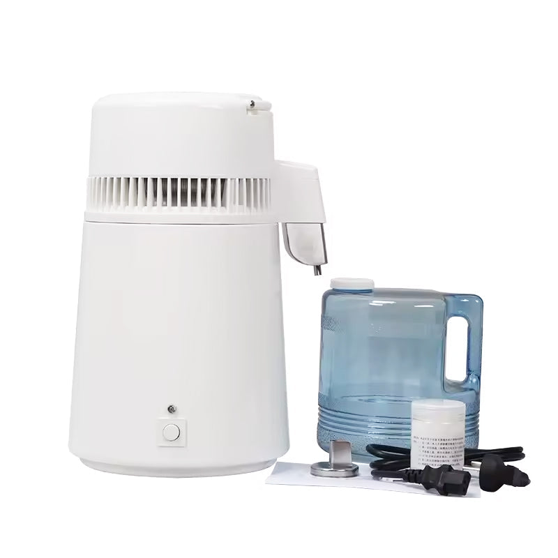 BowLift | 4L Water Distiller Dental Medical Filter Purifier Distilled Purify Pure Dew 1L/h Megahome Water Distiller