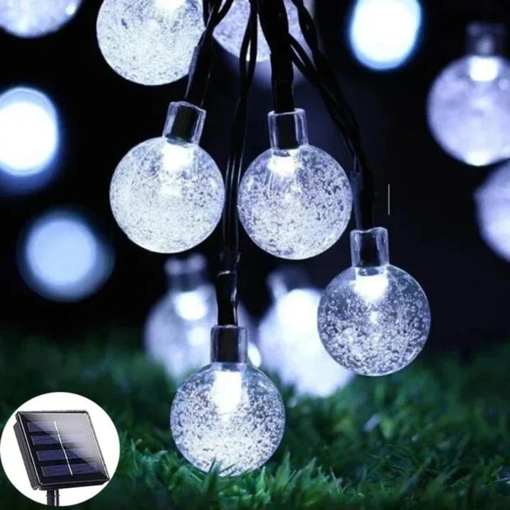 Solar Lantern String Light for Outdoors – Colorful Lanterns for Garden and Patio Lighting | Bowlift