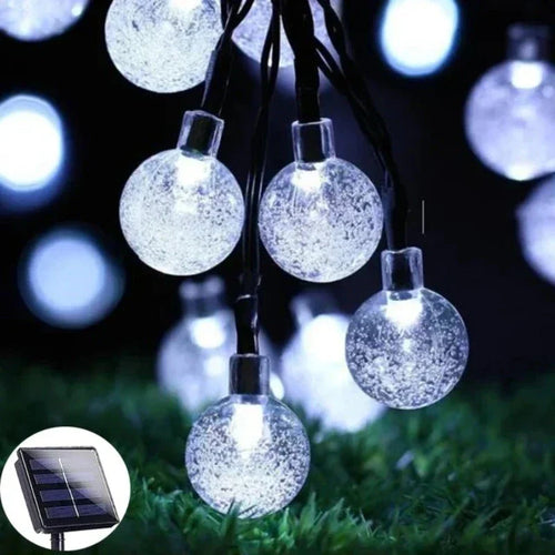 Solar Lantern String Light for Outdoors – Colorful Lanterns for Garden and Patio Lighting | Bowlift