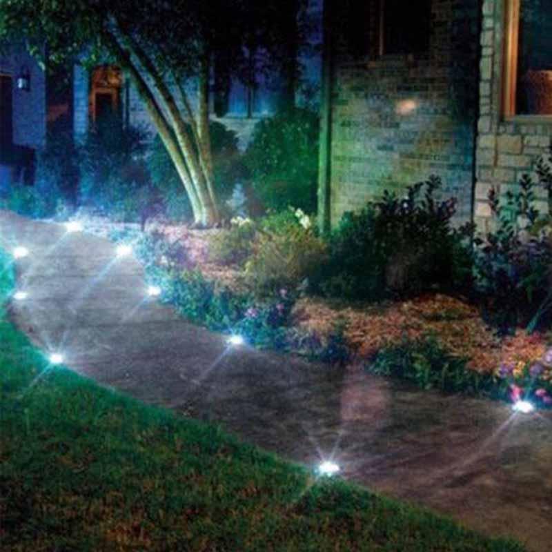 BowLift | Solar Garden Disk Light - Let Your Garden be Beautiful