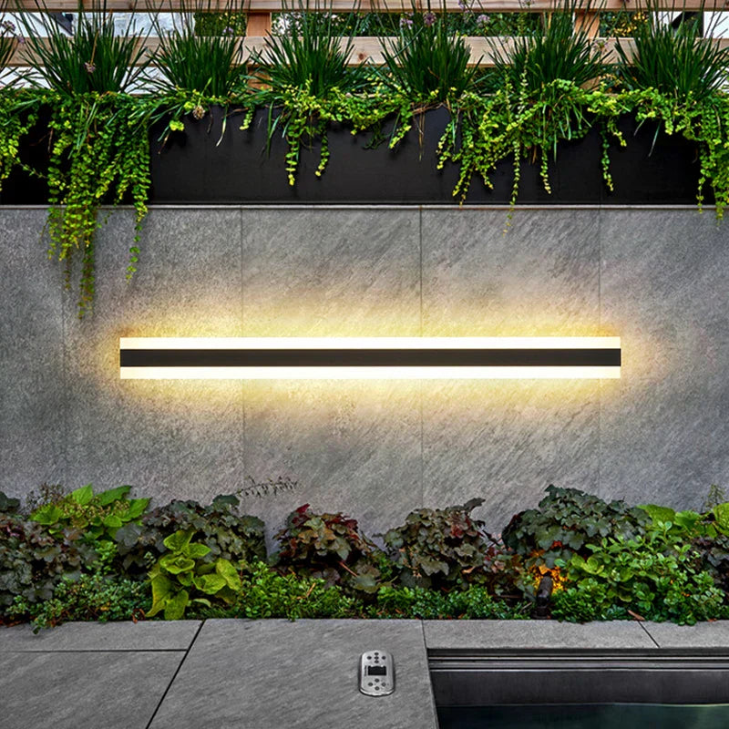 BowLift | LumiGlow Outdoor Wall Light | Weatherproof Modern Lighting for Garden