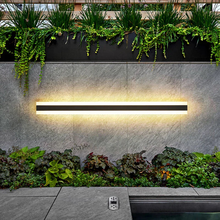 BowLift | LumiGlow Outdoor Wall Light | Weatherproof Modern Lighting for Garden
