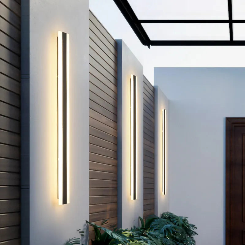 BowLift | LumiGlow Outdoor Wall Light | Weatherproof Modern Lighting for Garden