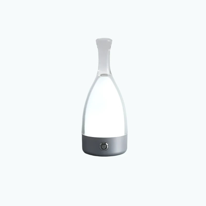 BowLift | Stylish wine bottle table lamp - Rechargeable with dimmable light