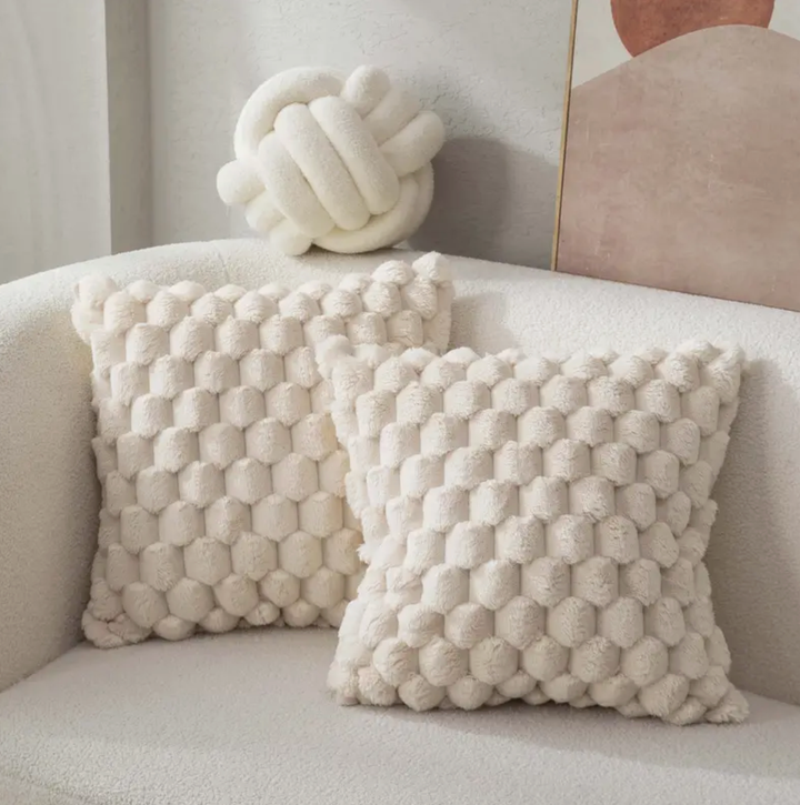 BowLift | Soft Plush Decorative Pillow with Washable Cover