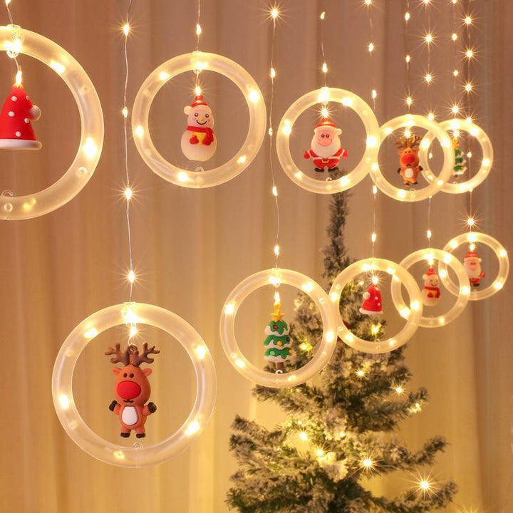 BowLift | Christmas Curtain String Lights