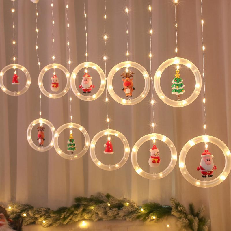 BowLift | Christmas Curtain String Lights