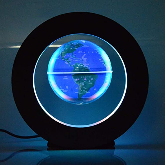 FloatingGlobe Lamp – Unique Globe Lighting for Home Bowlift