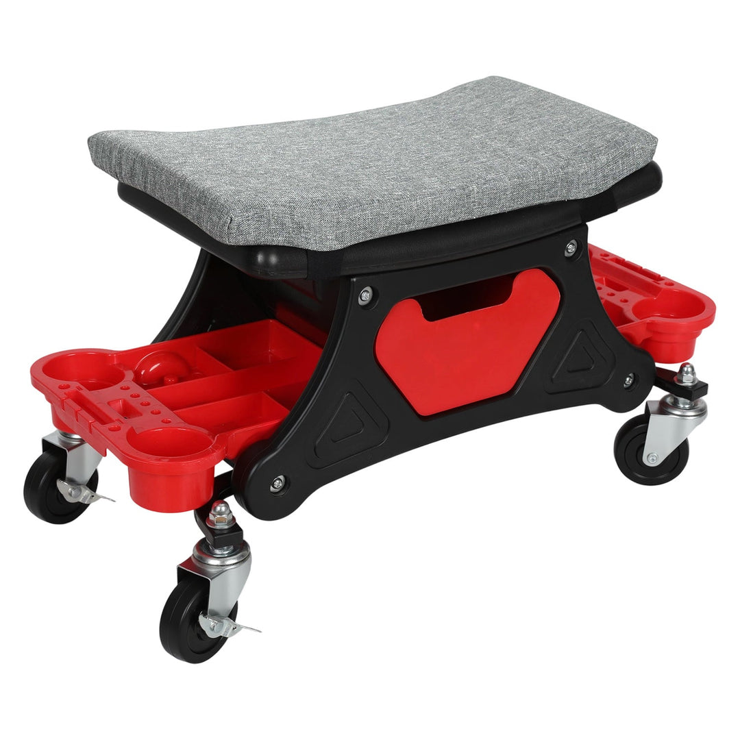 Workshop stool roll stool with storage box | Bowlift