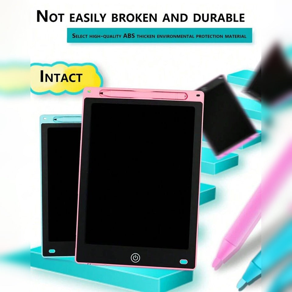 BowLift | 12-inch LCD writing tablet - erasable doodle board for kids, reusable learning notebook