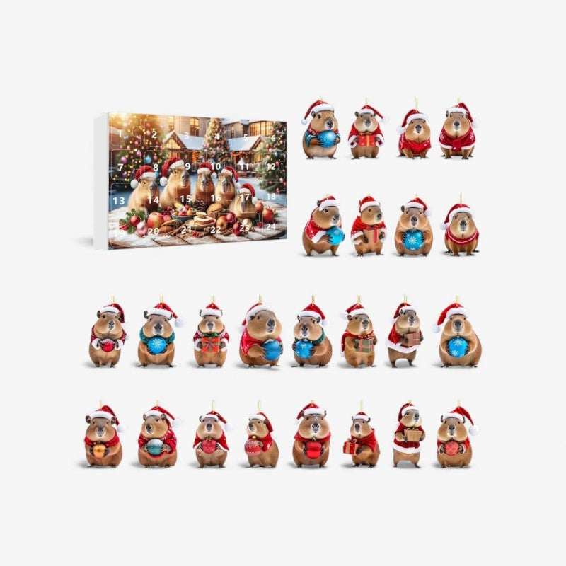 BowLift | ChillPaws - Capybara Advent Calendar Gift Box