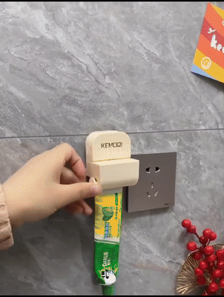 BowLift | Wall-Mounted Toothpaste Squeezer