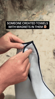 BowLift | Multifunctional Outdoor Magnetic Bath Towel