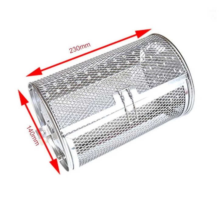 BowLift | Stainless Steel Rolling Grill Basket