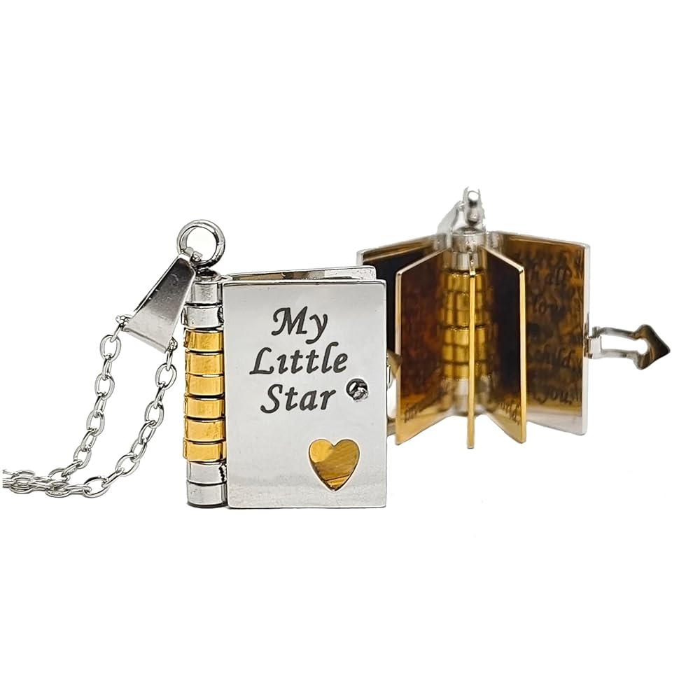 BowLift | Memory Bookhanger Necklace – Symbolic Jewelry with Loving Message
