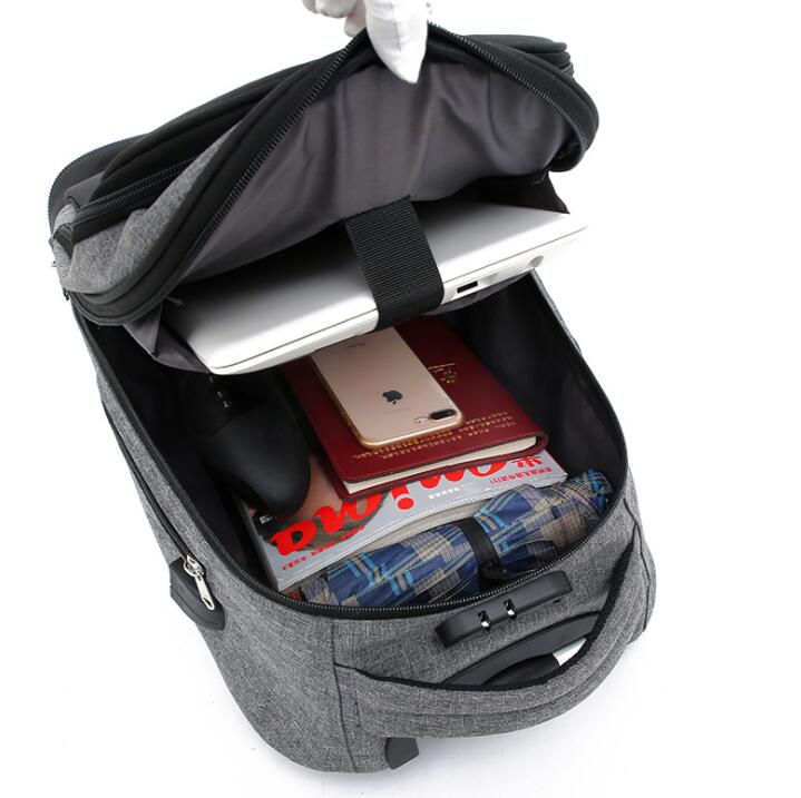 Wheeled Multi-Purpose Mobile Rolling Travel Backpack | Bowlift