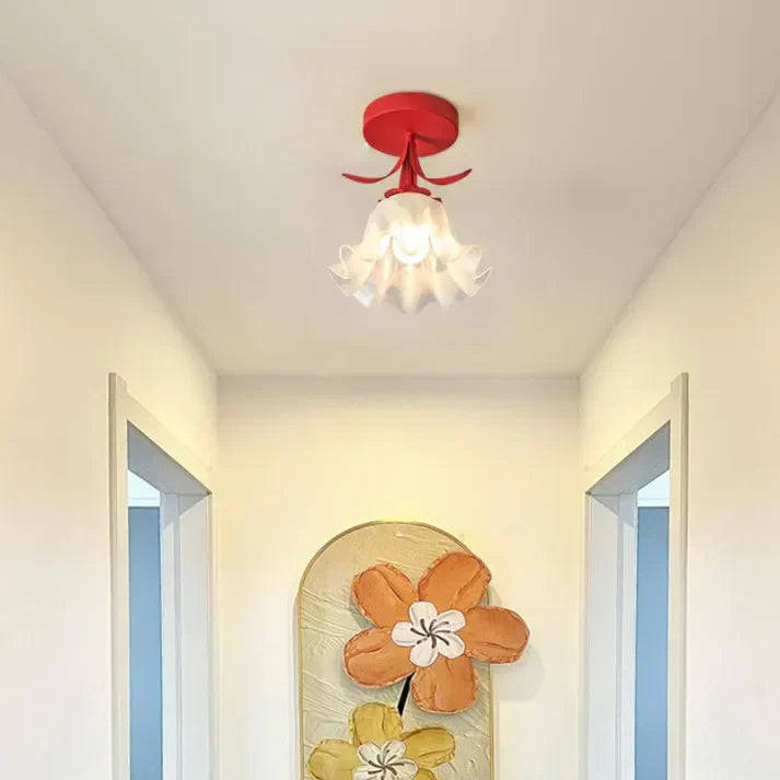 BowLift | Mini Pendant Lamp with Floral Motif Classical Elegance in Modern Form