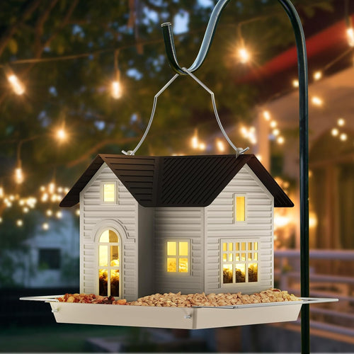 BowLift | Solar Bird Feeder Hanging Metal House