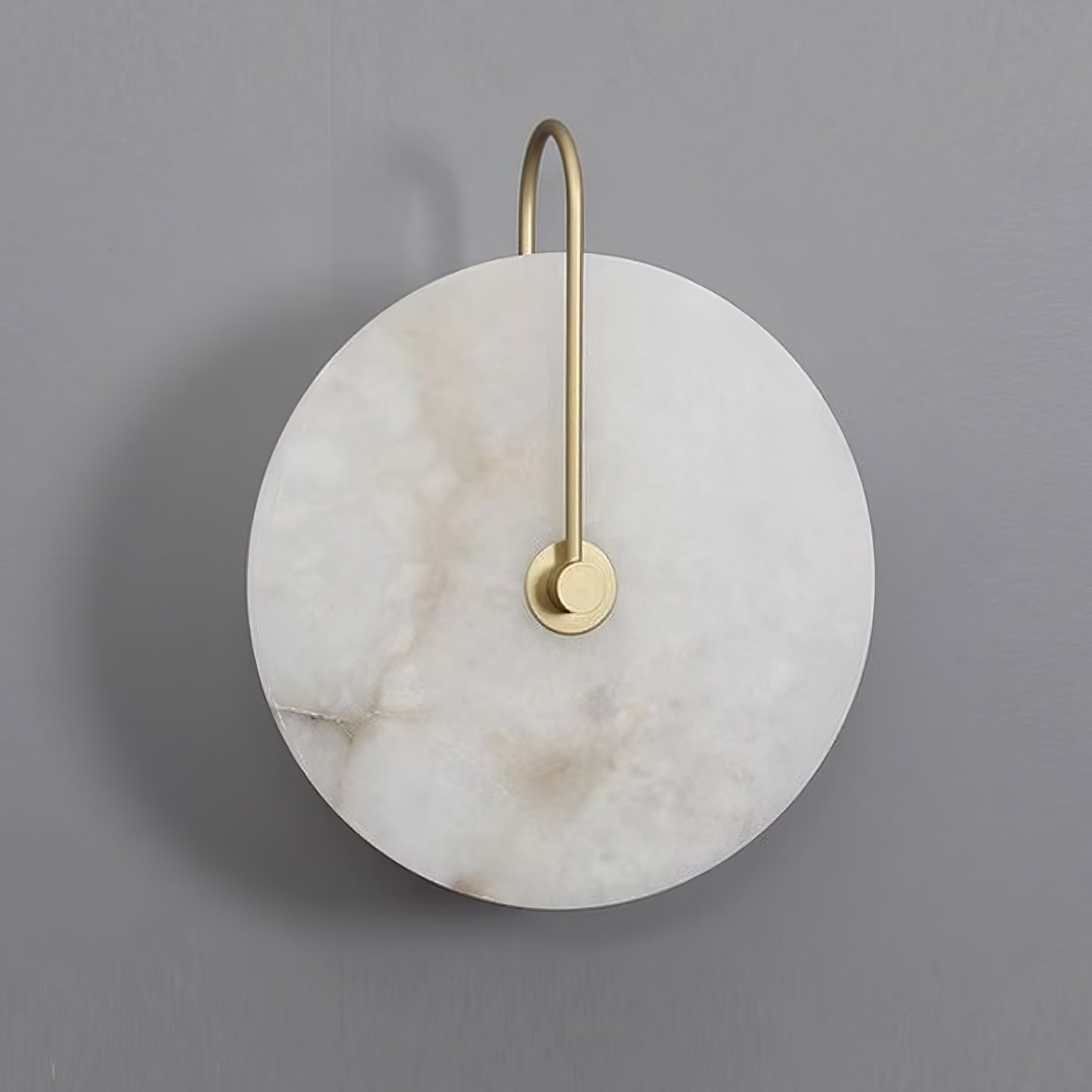 BowLift | White Alabaster Wall Lamp