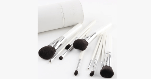 BowLift | Makeup Brush Set of 10 pieces in round white box – Your favorite makeup companion