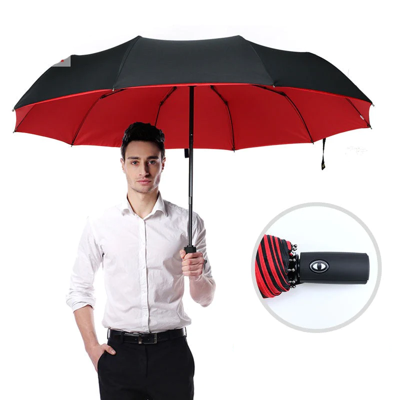 BowLift | Windproof Umbrella AeroShield – Protection Against Wind and Rain