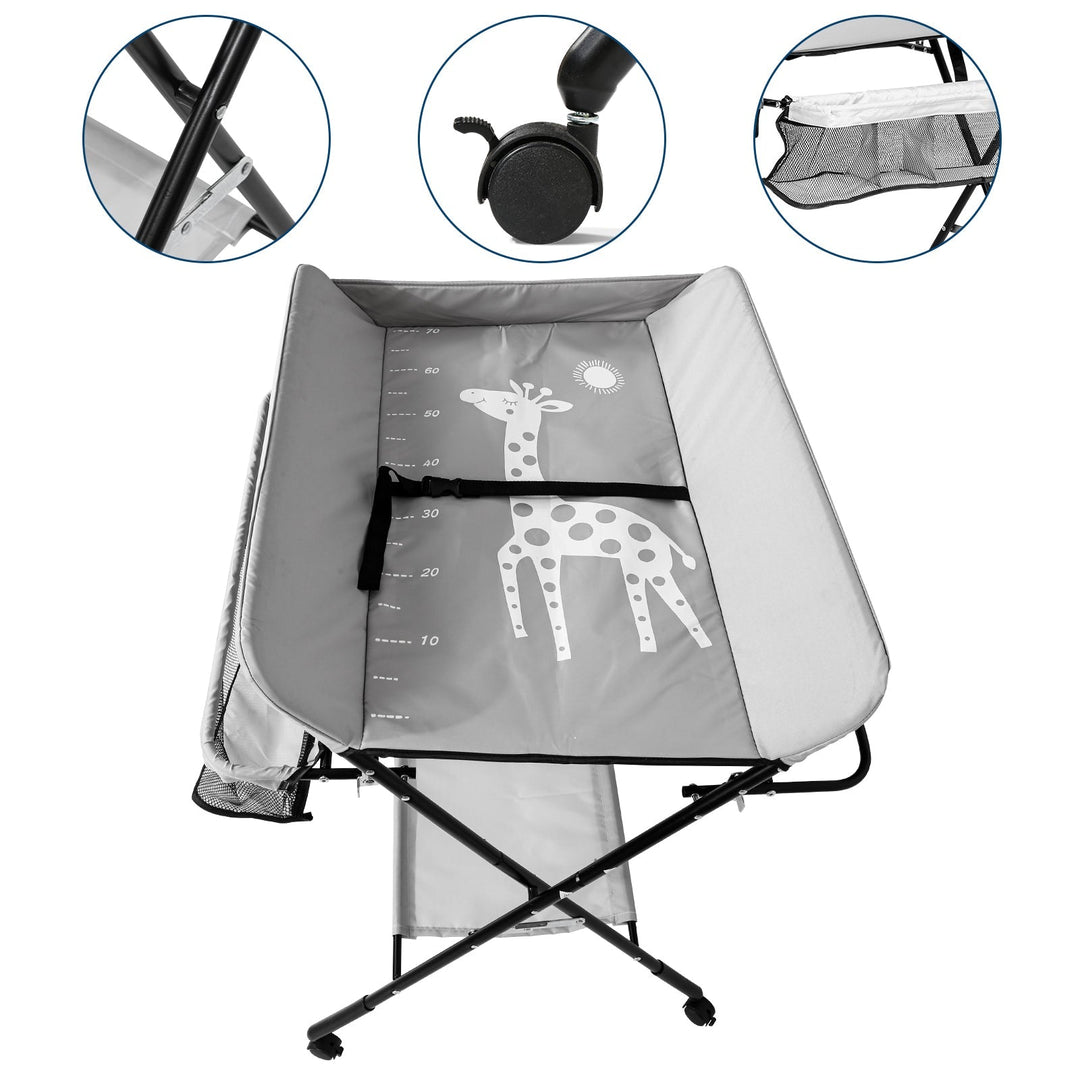 Foldable Changing Table Baby Changing Unit | Bowlift