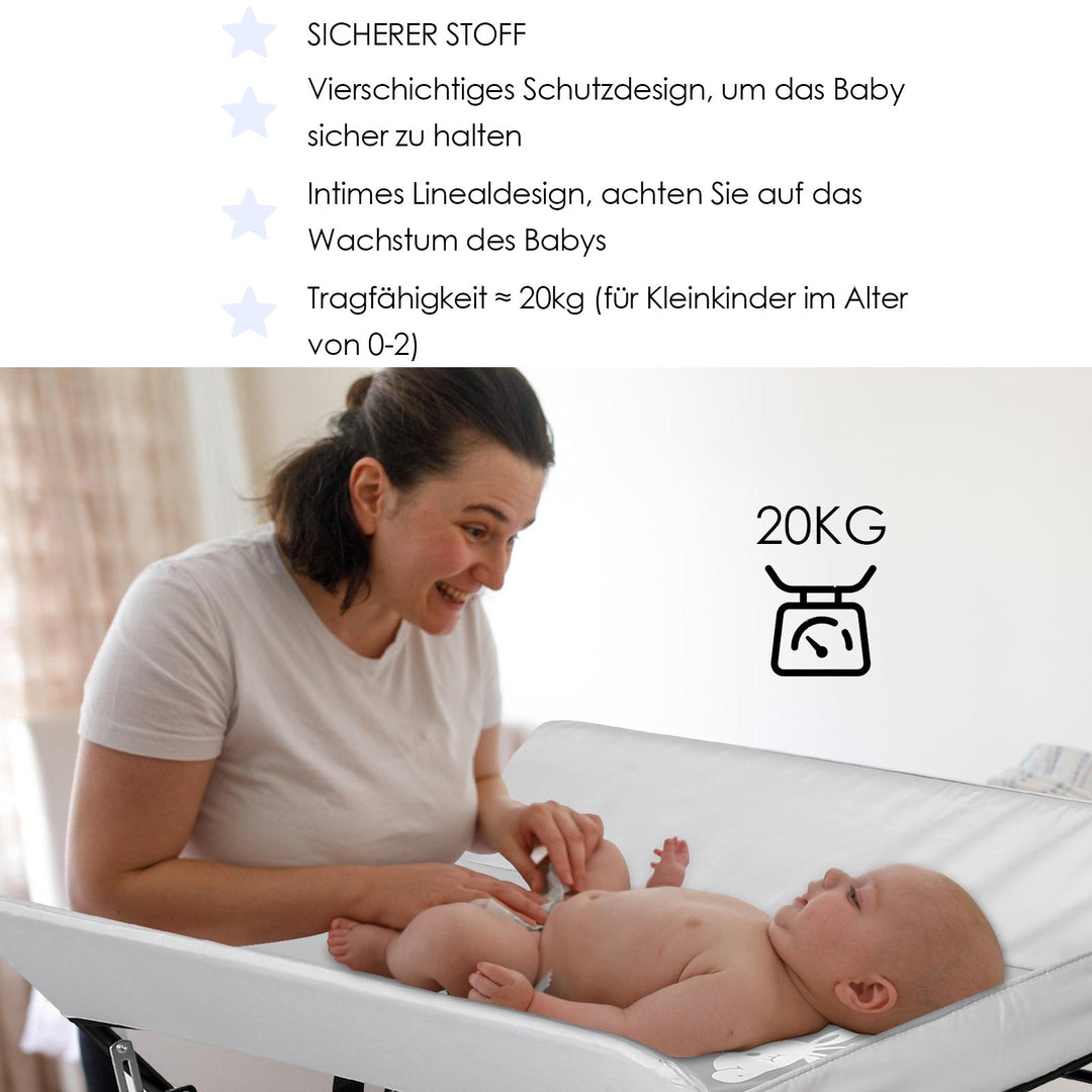 Foldable Changing Table Baby Changing Unit | Bowlift