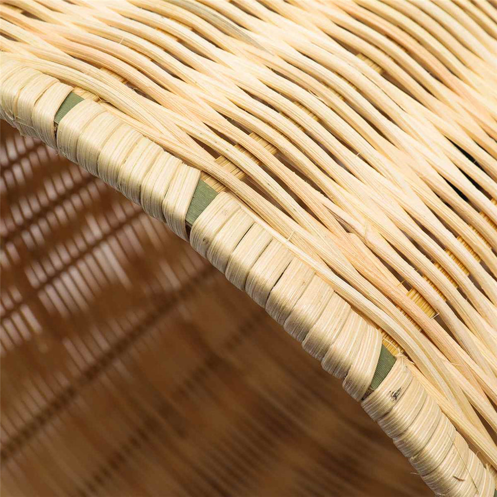 NatureGlow Pendant Lamp - Woven Reed and Bamboo Lighting | Bowlift