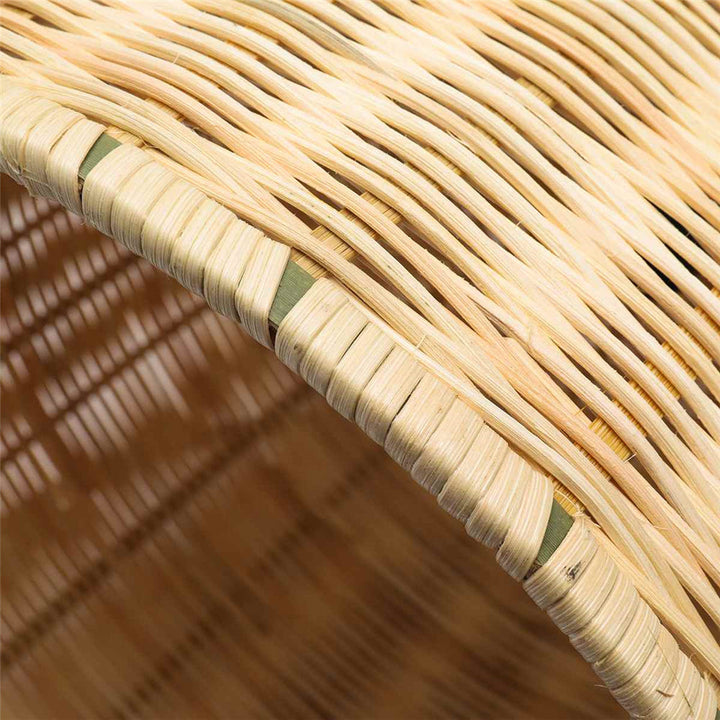 NatureGlow Pendant Lamp - Woven Reed and Bamboo Lighting | Bowlift