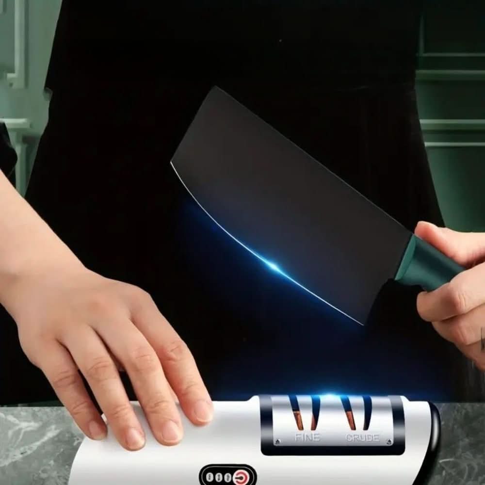 BowLift | Rechargeable 2-Stage Knife Sharpener for Ceramic & Steel Blades