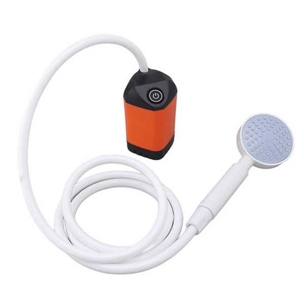 BowLift | Portable Camping Shower with Pump – USB Rechargeable, 4400mAh Battery, Compact & Easy Setup
