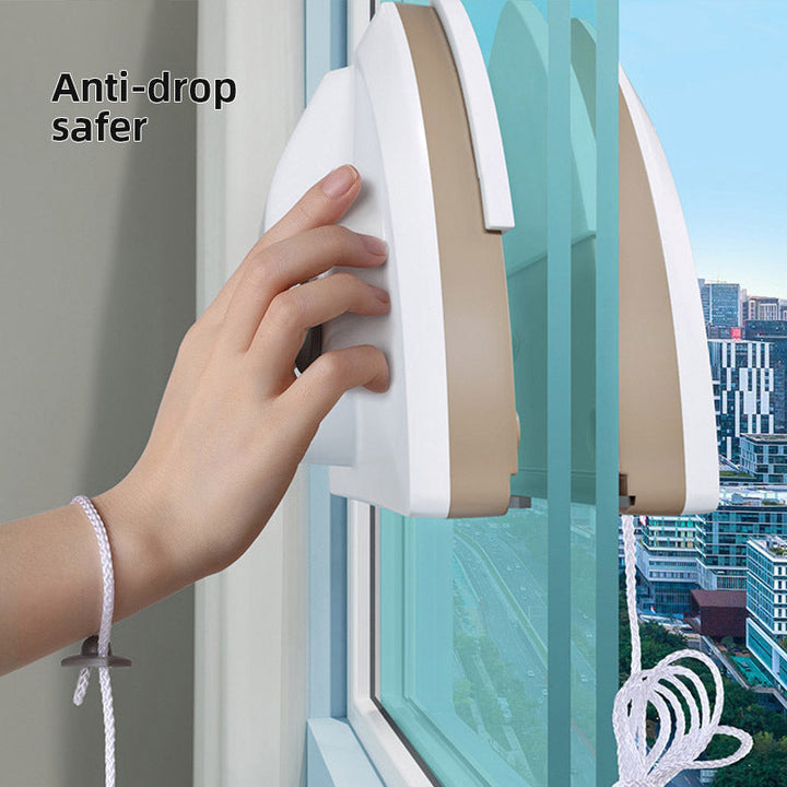 BowLift | Magnetic Double-layer Window Cleaner with Automatic Water Discharge