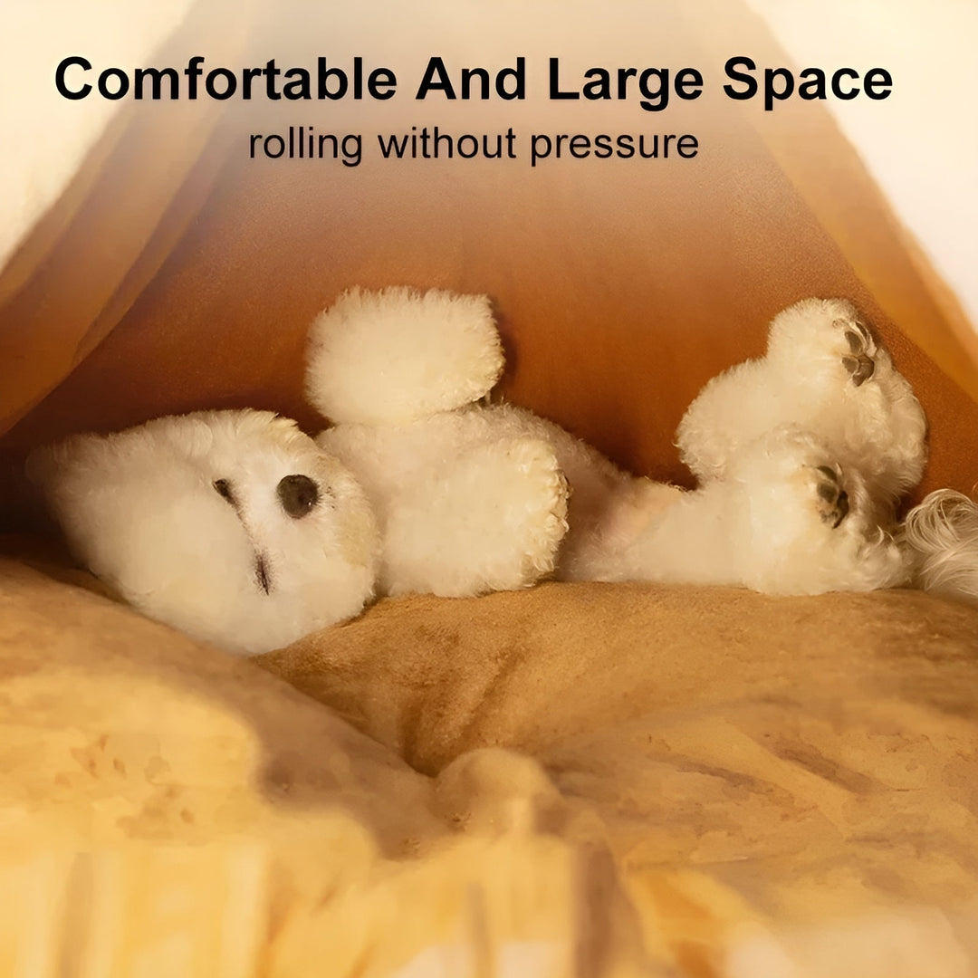 Cozy Tent Home for Pets - PurrPalace | Bowlift