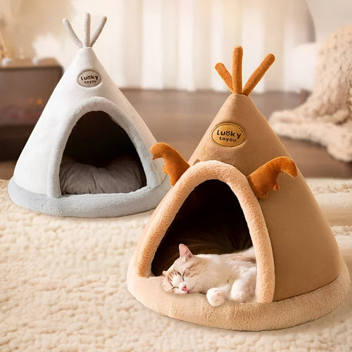 Cozy Tent Home for Pets - PurrPalace | Bowlift