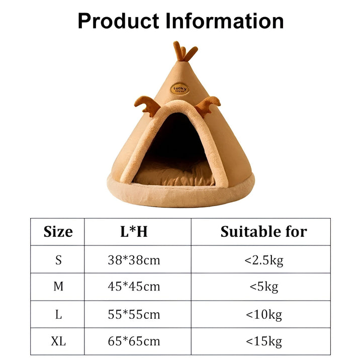 BowLift | Cozy Tent House for Pets - PurrPalace