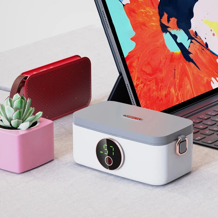 BowLift | HeatMate Pro Wireless Heated Lunchbox – Rechargeable & Portable Food Warmer for Hot Meals On the Go