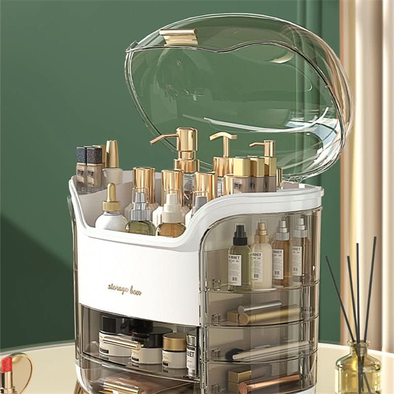 BowLift | up organiser - Dustproof & waterproof cosmetics box with elegant design