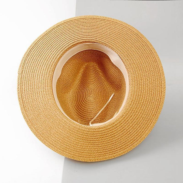 BowLift | Women's Wide Brim Straw Panama Roll Up Hat