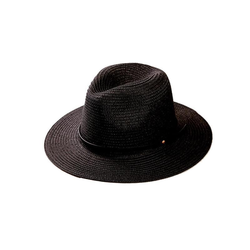 BowLift | Women's Wide Brim Straw Panama Roll Up Hat