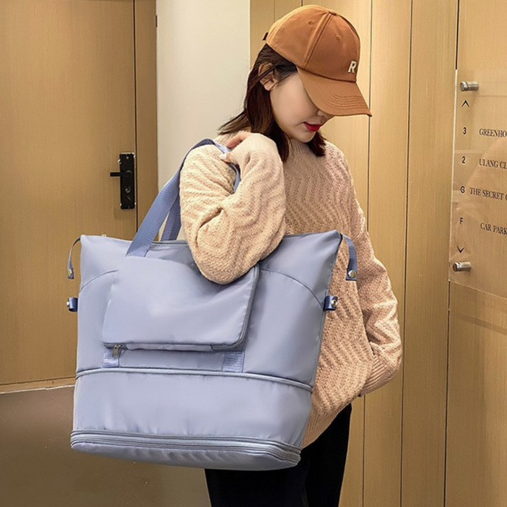 BowLift | Women Large Travel Tote Bag | Lightweight Durable Weekender