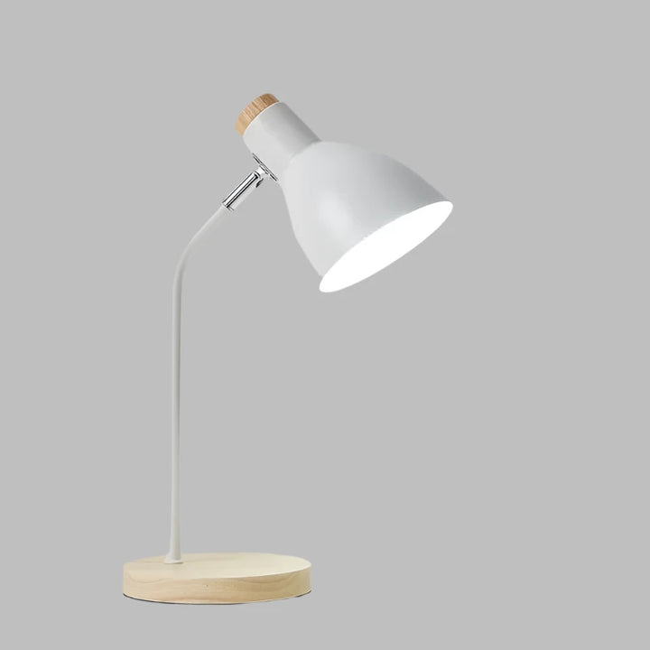 BowLift | Wooden desk lamp – Creative Scandinavian desk lamp made of wood and metal
