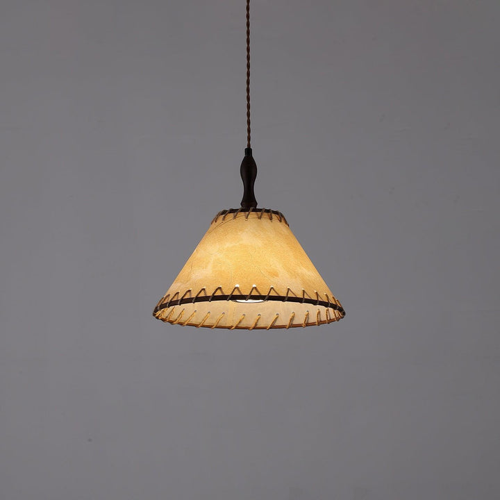 BowLift | Pendant lamp with natural materials and subtle light