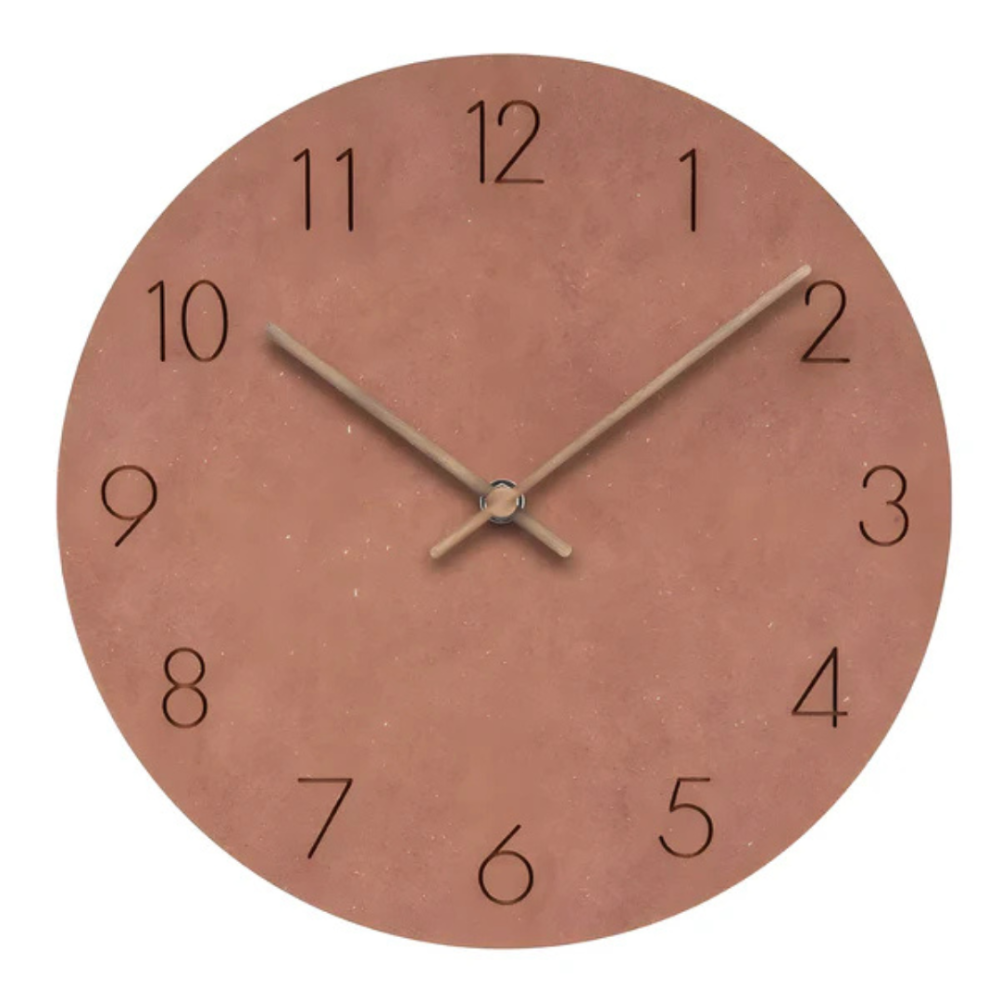 BowLift | Modern Silent Wooden Wall Clock – Minimalist Design