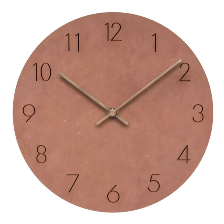 BowLift | Modern Silent Wooden Wall Clock – Minimalist Design