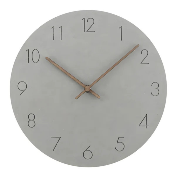 BowLift | Modern Silent Wooden Wall Clock – Minimalist Design