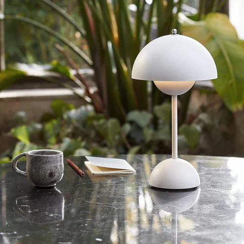 BowLift | SolarFlare LED Table Lamp – Dimmable Mood Light for Living Room & Bedroom | Modern and Energy Saving