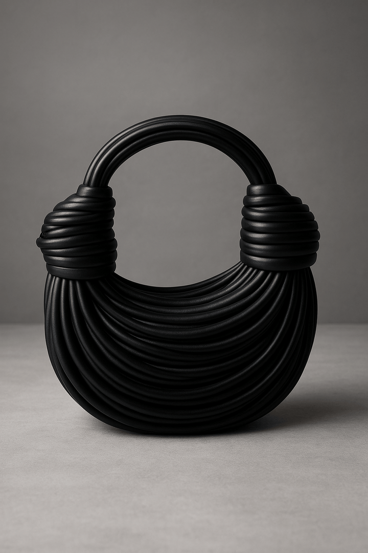 BowLift | Women’s Woven Twisted Synthetic Leather Handbag