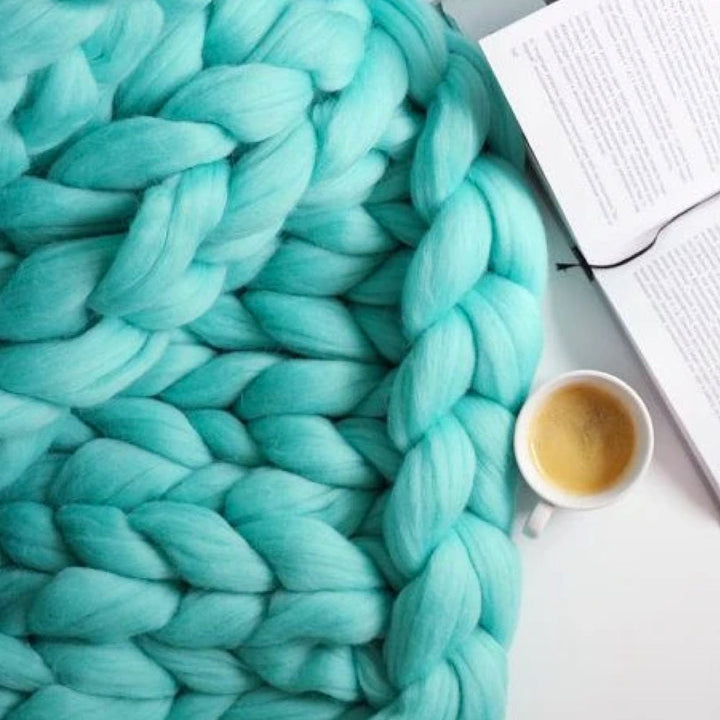 BowLift | XXL Thick Yarn 1000g for Crocheting - Luxury Soft Yarn for Blankets and Cushions